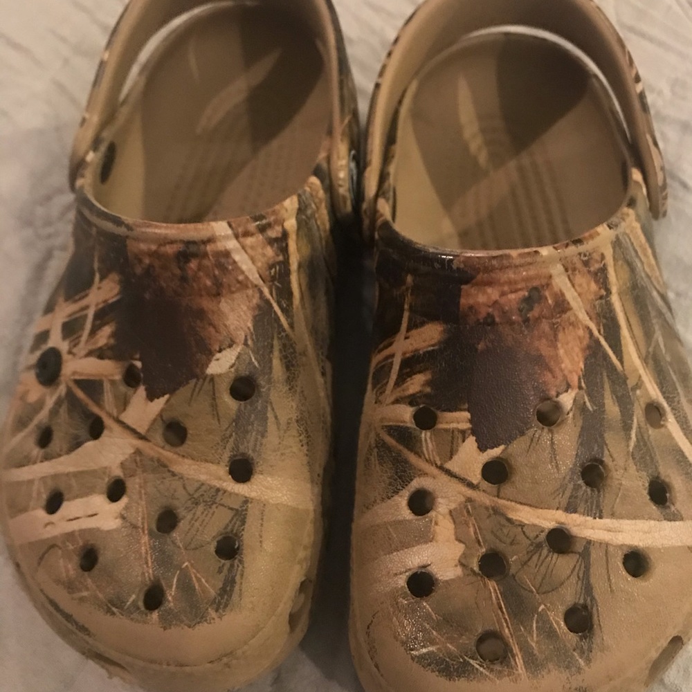 Camouflage Crocs